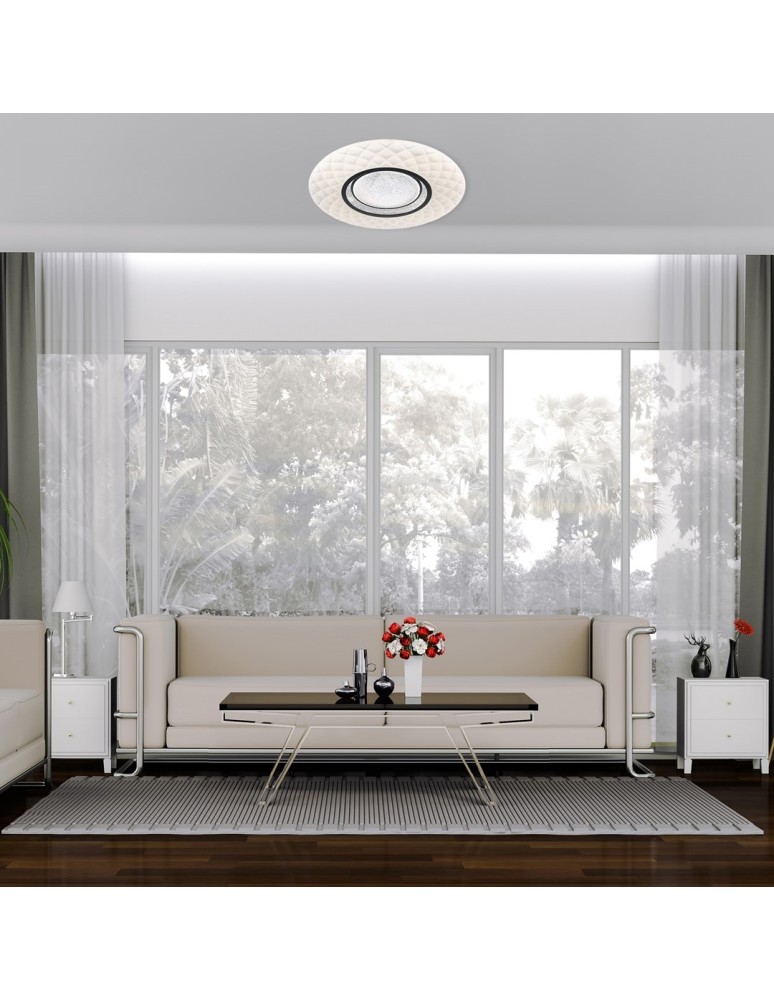 Plafonds with remote control - Milagro Plafond TOKYO 24W Ø400 mm + Remote control ML6395 - product kolory-swiatla.pl 5