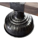 Pendant lamps - Milagro FARO BLACK / WOOD 2xE27 pendant lamp MLP6242 - product 2