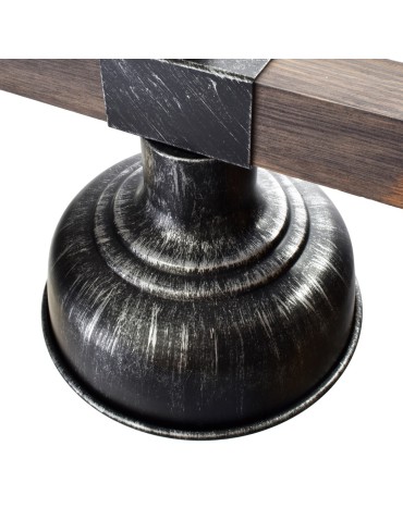 Milagro Lampa wisząca FARO BLACK / WOOD 2xE27 MLP6242 - produkt 2