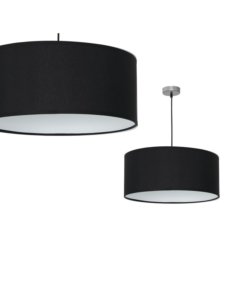 Product categories - Milagro CASINO BLACK/CHROME 1xE27 pendant lamp ML63800 - product kolory-swiatla.pl 1