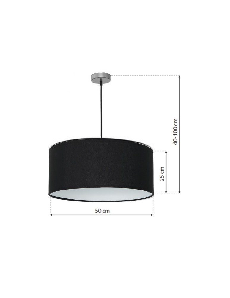 Product categories - Milagro CASINO BLACK/CHROME 1xE27 pendant lamp ML63800 - product kolory-swiatla.pl 7