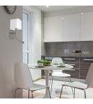 Reading wall lamps - Milagro NAPOLI WHITE/CHROME wall lamp 1xE27 + 1W LED ML63600 - product 5