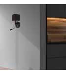 Reading wall lamps - Milagro Wall lamp NAPOLI BLACK/GOLD 1xE27 + 1W LED ML6366 - product 7