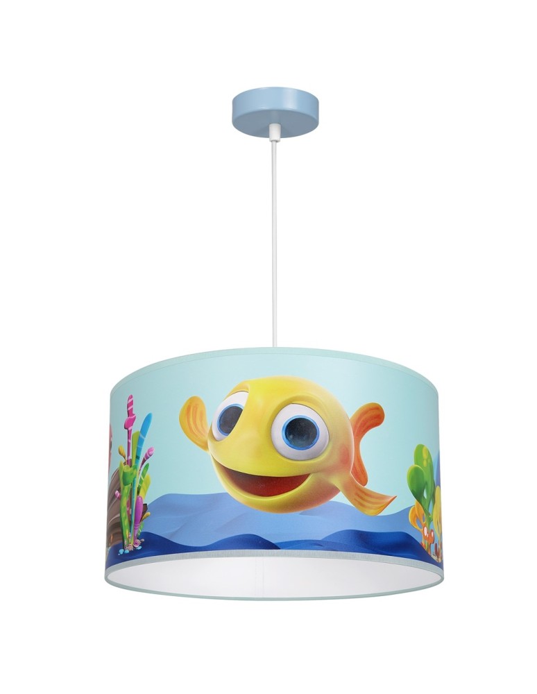 Children's pendant lamps - Milagro MiniMini FISH pendant lamp 1xE27 MLP6800 - product kolory-swiatla.pl 2