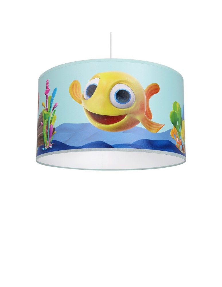 Children's pendant lamps - Milagro MiniMini FISH pendant lamp 1xE27 MLP6800 - product kolory-swiatla.pl 3