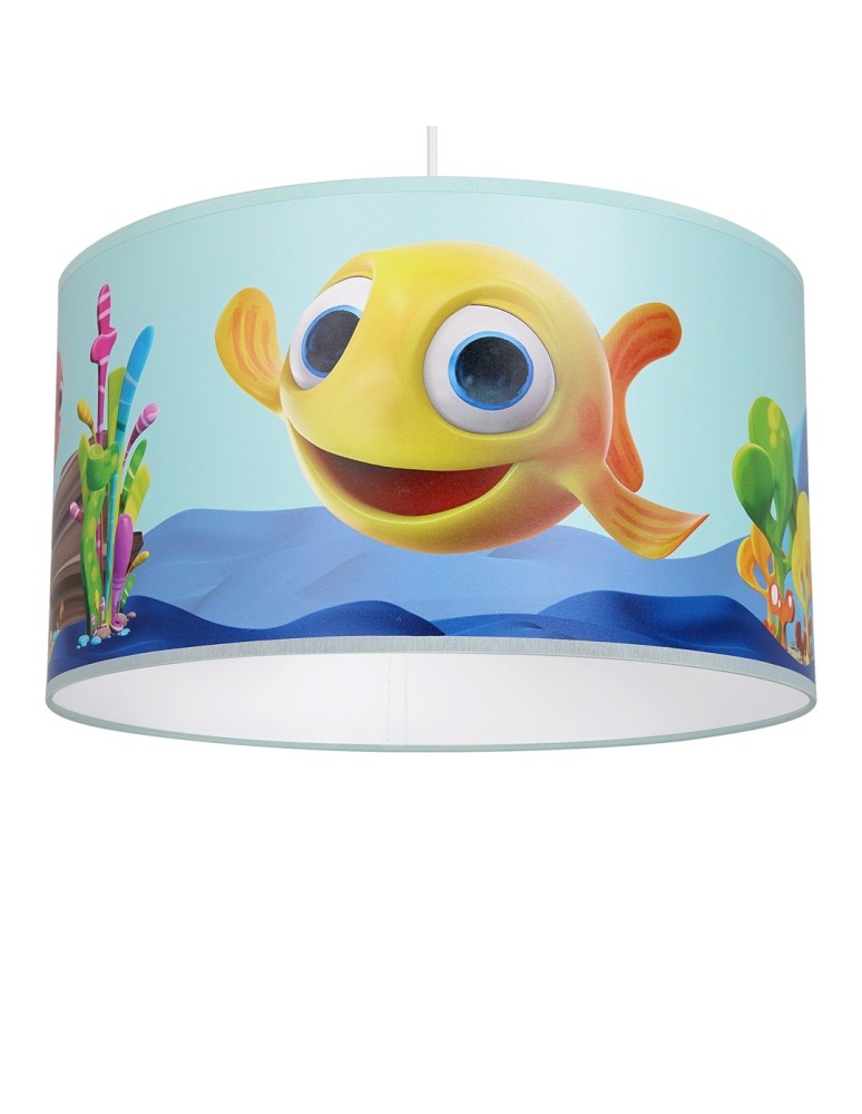 Children's pendant lamps - Milagro MiniMini FISH pendant lamp 1xE27 MLP6800 - product kolory-swiatla.pl 4