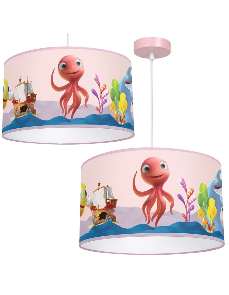 Children's pendant lamps - Milagro LOLA MiniMini octopus pendant lamp 1xE27 MLP6801 - product kolory-swiatla.pl 1