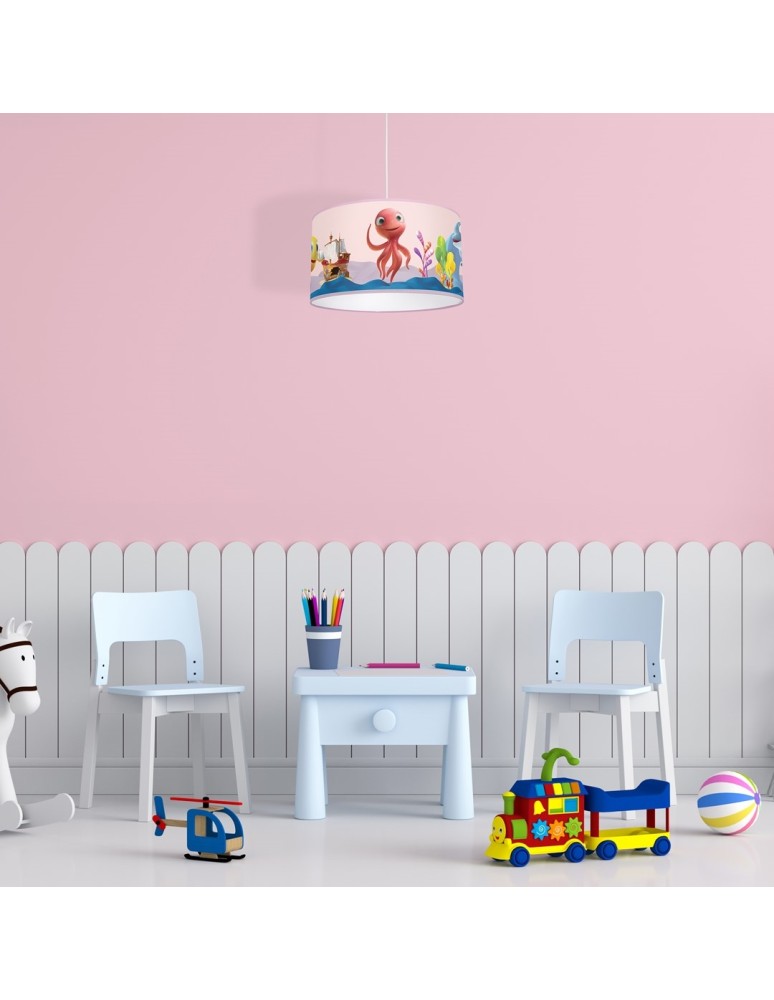 Children's pendant lamps - Milagro LOLA MiniMini octopus pendant lamp 1xE27 MLP6801 - product kolory-swiatla.pl 5