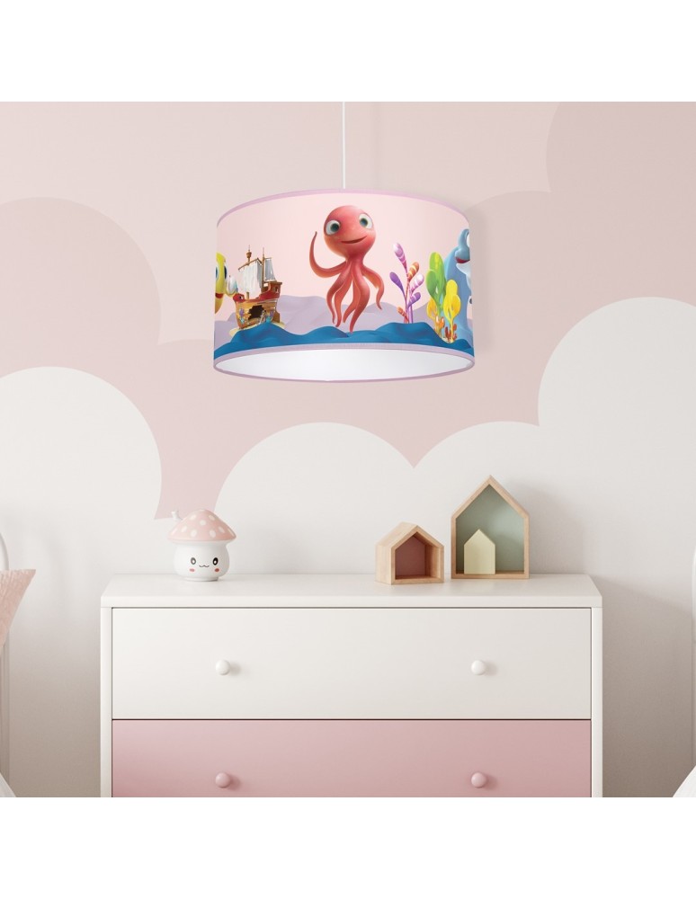 Children's pendant lamps - Milagro LOLA MiniMini octopus pendant lamp 1xE27 MLP6801 - product kolory-swiatla.pl 6