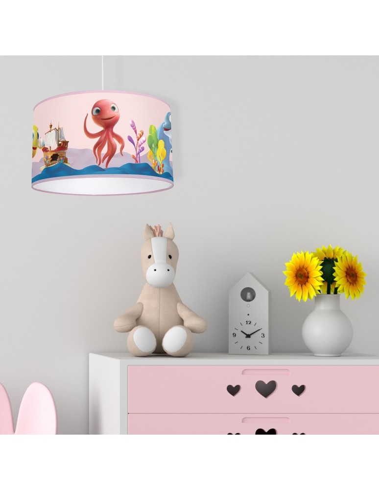 Children's pendant lamps - Milagro LOLA MiniMini octopus pendant lamp 1xE27 MLP6801 - product kolory-swiatla.pl 7