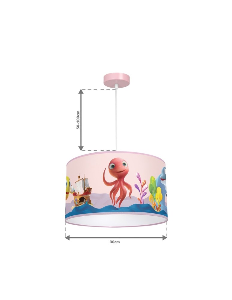 Children's pendant lamps - Milagro LOLA MiniMini octopus pendant lamp 1xE27 MLP6801 - product kolory-swiatla.pl 10