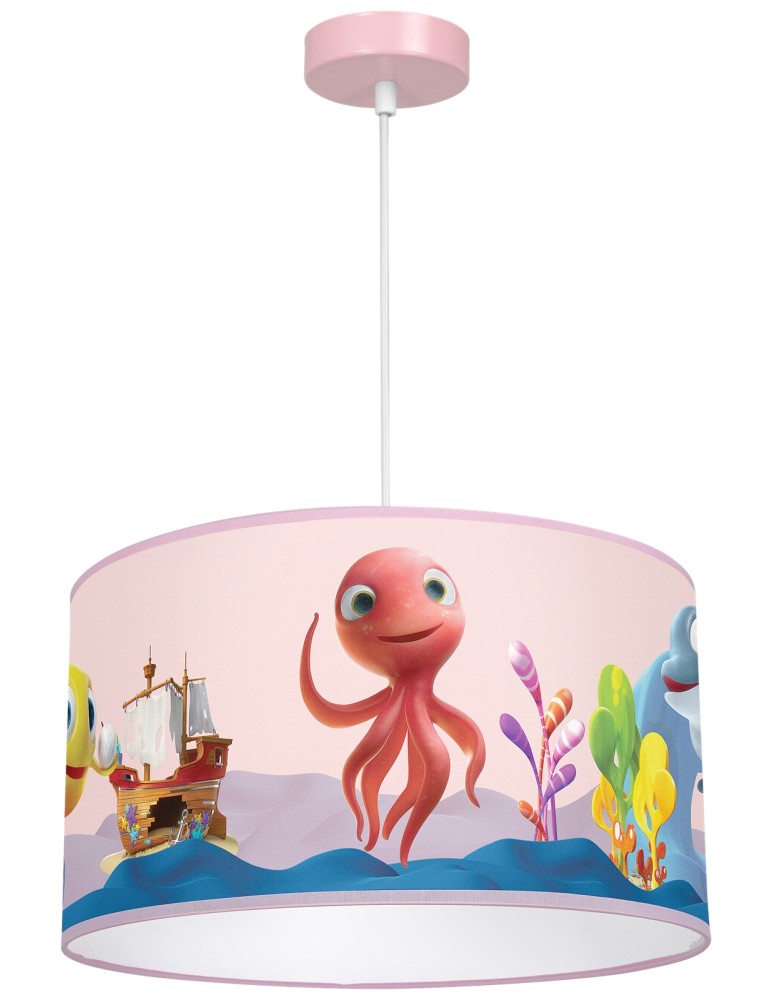 Children's pendant lamps - Milagro LOLA MiniMini octopus pendant lamp 1xE27 MLP6801 - product kolory-swiatla.pl 11