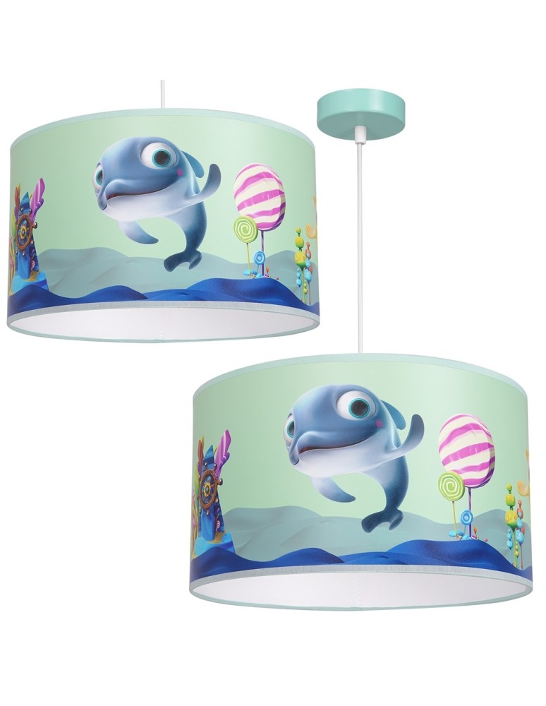 Children's pendant lamps - Milagro DELFINKA FINKA MiniMini pendant lamp 1xE27 MLP6802 - product kolory-swiatla.pl 1