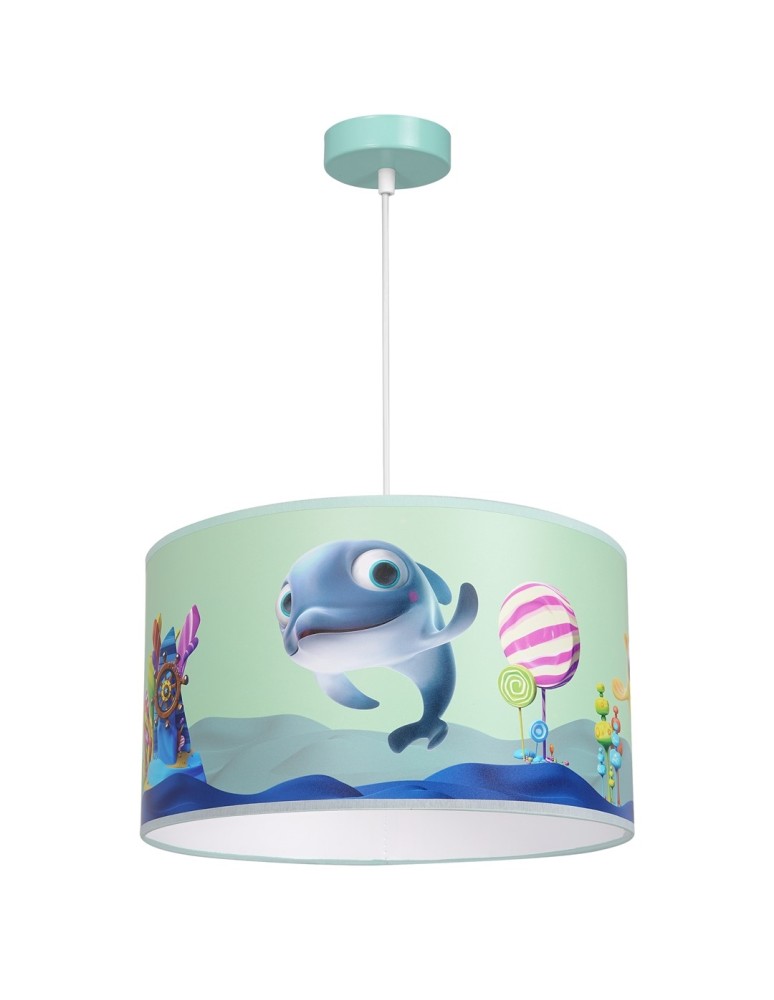 Children's pendant lamps - Milagro DELFINKA FINKA MiniMini pendant lamp 1xE27 MLP6802 - product kolory-swiatla.pl 2