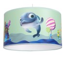 Children's pendant lamps - Milagro DELFINKA FINKA MiniMini pendant lamp 1xE27 MLP6802 - product 3