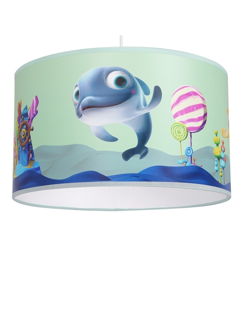 Children's pendant lamps - Milagro DELFINKA FINKA MiniMini pendant lamp 1xE27 MLP6802 - product kolory-swiatla.pl 3
