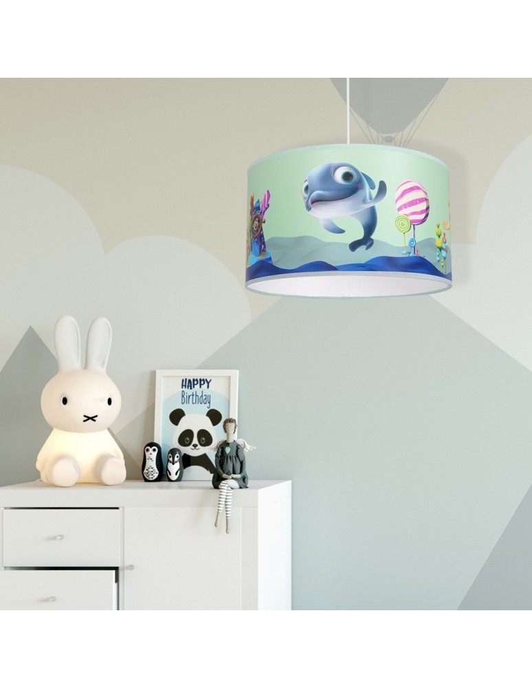 Children's pendant lamps - Milagro DELFINKA FINKA MiniMini pendant lamp 1xE27 MLP6802 - product kolory-swiatla.pl 5
