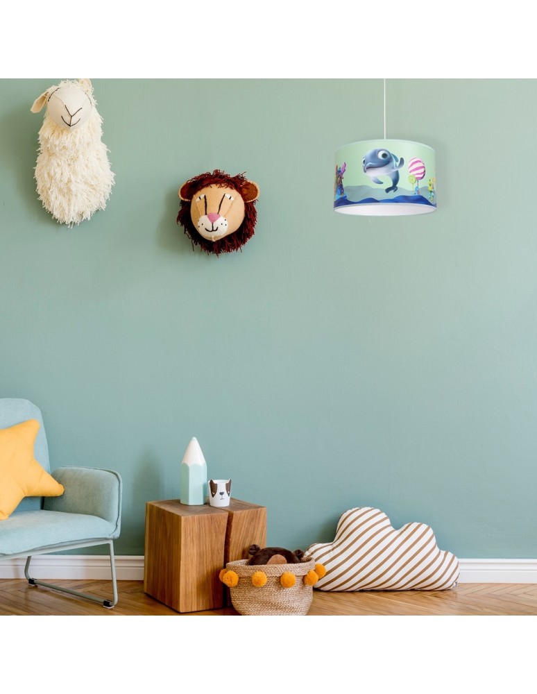 Children's pendant lamps - Milagro DELFINKA FINKA MiniMini pendant lamp 1xE27 MLP6802 - product kolory-swiatla.pl 7