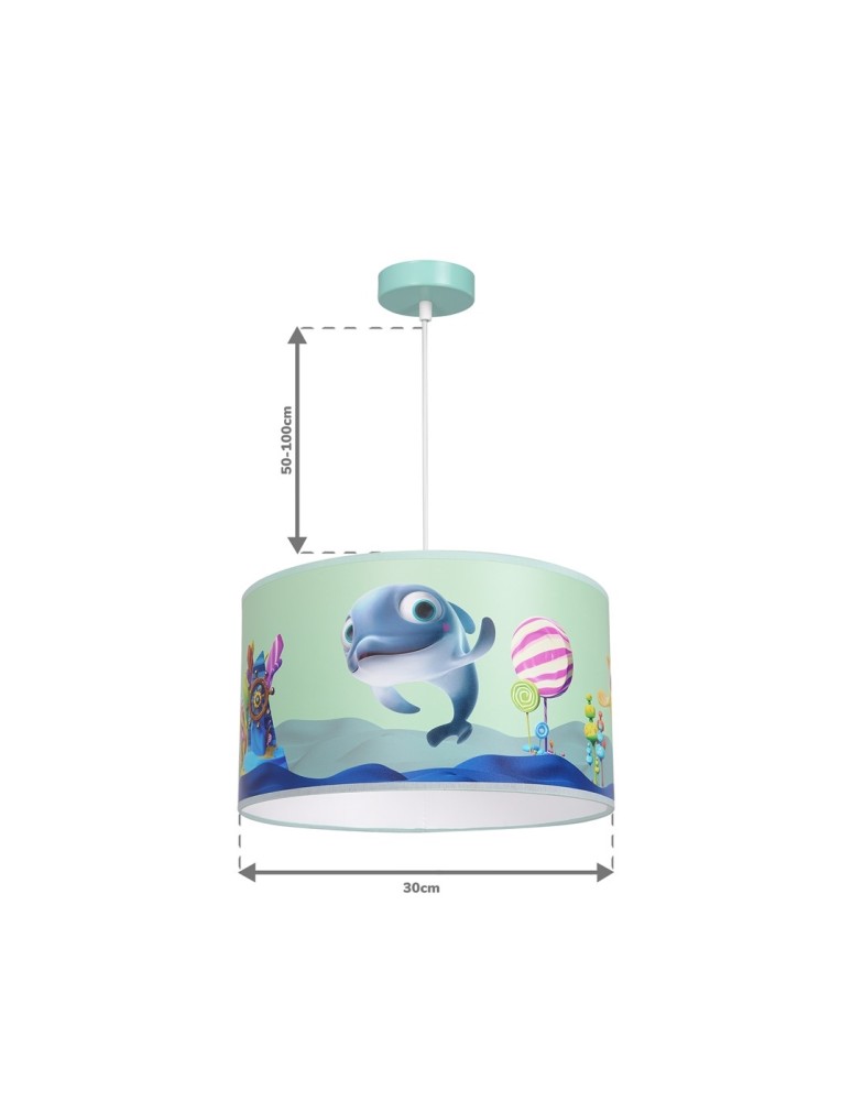 Children's pendant lamps - Milagro DELFINKA FINKA MiniMini pendant lamp 1xE27 MLP6802 - product kolory-swiatla.pl 9