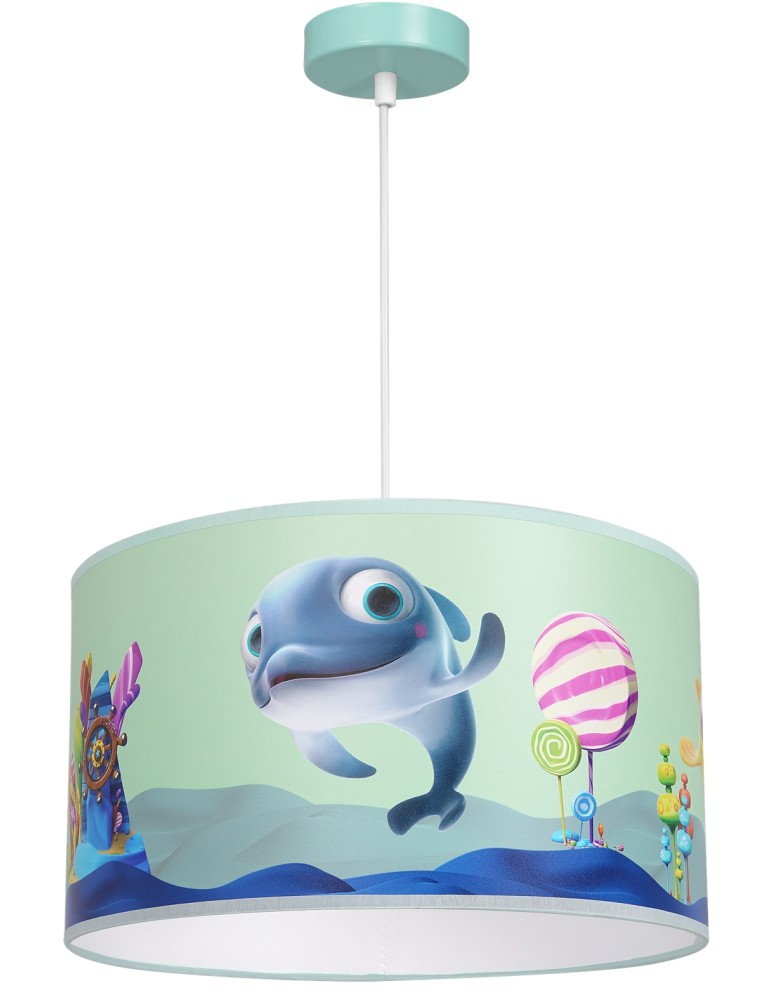 Children's pendant lamps - Milagro DELFINKA FINKA MiniMini pendant lamp 1xE27 MLP6802 - product kolory-swiatla.pl 10