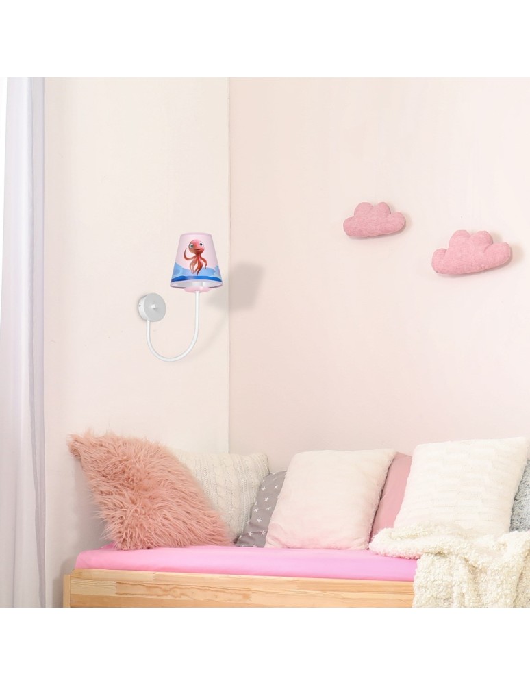 Children's wall lamps - Milagro LOLA MiniMini octopus wall lamp 1xE14 MLP6807 - product kolory-swiatla.pl 5