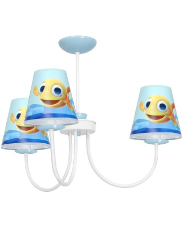 Milagro MiniMini 3xE14 FISH chandelier MLP6809 - product 2