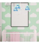 Children's pendant lamps - Milagro DELFINKA FINKA MiniMini 3xE14 chandelier MLP6811 - product 4