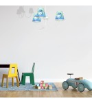 Children's pendant lamps - Milagro DELFINKA FINKA MiniMini 3xE14 chandelier MLP6811 - product 6