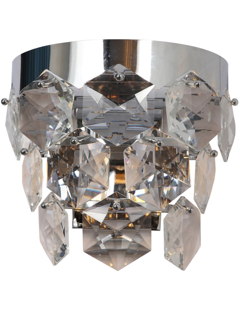 Glamour wall lamps - Milagro Wall lamp GRACE CHROME 2xE14 ML6934 - product kolory-swiatla.pl 2