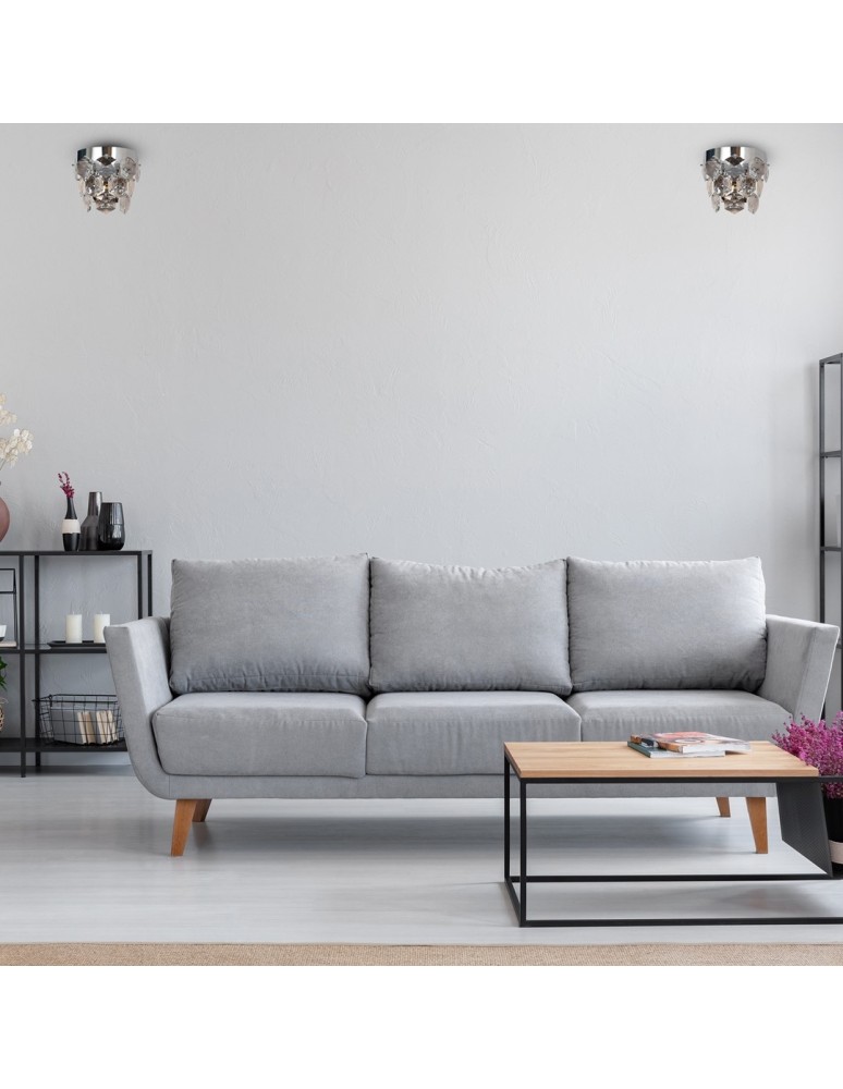 Glamour wall lamps - Milagro Wall lamp GRACE CHROME 2xE14 ML6934 - product kolory-swiatla.pl 5