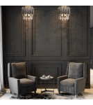 Glamour wall lamps - Milagro Wall lamp MADISON CHROME 2xE14 ML6936 - product 3