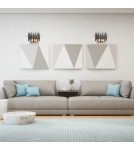 Glamour wall lamps - Milagro Wall lamp MADISON CHROME 2xE14 ML6936 - product 4