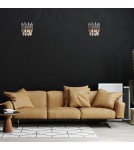Glamour wall lamps - Milagro Wall lamp MADISON CHROME 2xE14 ML6936 - product 5