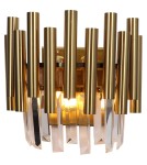 Glamour wall lamps - Milagro Wall lamp MADISON GOLD 2xE14 ML6937 - product 2