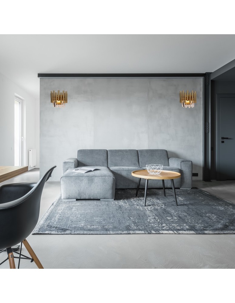 Glamour wall lamps - Milagro Wall lamp MADISON GOLD 2xE14 ML6937 - product kolory-swiatla.pl 3