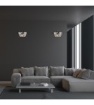 Glamour wall lamps - Milagro Wall lamp SELENA CHROME 2xE14 ML6938 - product 5