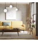 Pendant lamps on a strip - Milagro SFERA 3xE14 pendant lamp MLP7238 - product 4