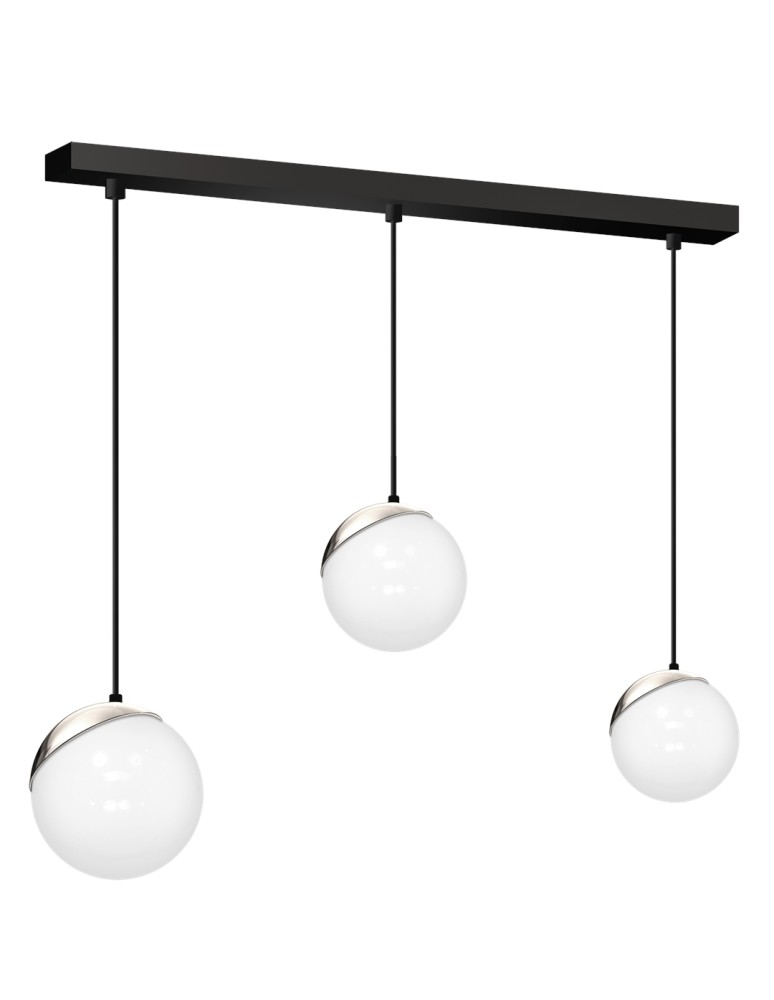Pendant lamps on a strip - Milagro SFERA 3xE14 pendant lamp MLP7238 - product kolory-swiatla.pl 6
