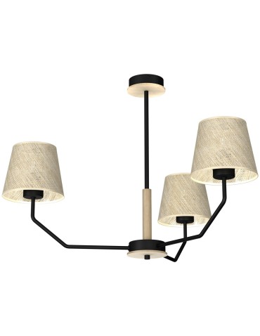 Milagro Lampa wisząca ETNA Black 3xE27 MLP7276 - produkt 2