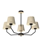 Milagro Lampa wisząca ETNA Black 5xE27 MLP7277