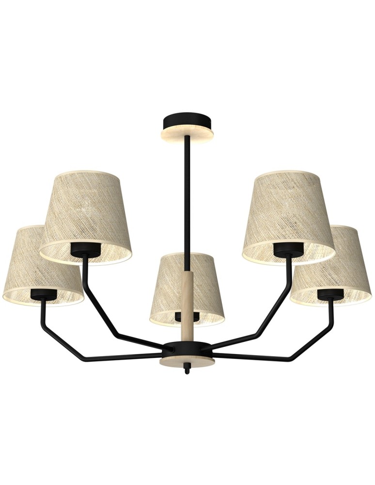 Product categories - Milagro ETNA Black 5xE27 pendant lamp MLP7277 - product kolory-swiatla.pl 2