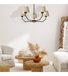 Milagro Lampa wisząca ETNA Black 5xE27 MLP7277