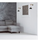 Loft wall lamps - industrial - Milagro Wall lamp ERIK Black/Wood 1XE27 MLP7224 - product 5