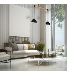 Pendant lamps on a strip - Milagro ERIK Black/Wood Pendant Lamp 2xE27 MLP7225 - product 7