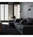 Loft wall lamps - industrial - Milagro Wall lamp ERIK Sawn black/Patinated wood 1XE27 MLP7638 - product 5