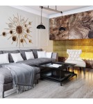 Pendant lamps on a strip - Milagro ERIK Sawn black/Patinated wood pendant lamp 2XE27 MLP7639 - product 6