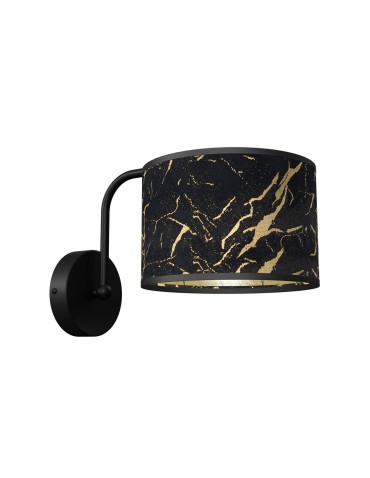 Milagro Kinkiet SENSO Black/Gold 1xE27 MLP7290