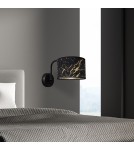 Wall lamps - Milagro Wall lamp SENSO Black/Gold 1xE27 MLP7290 - product 4