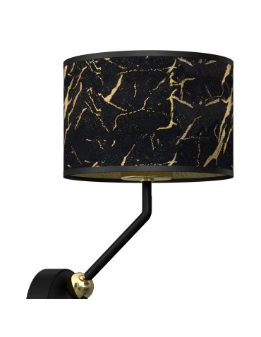 Milagro Wall lamp SENSO Black/Gold 1xE27 + 1x mini GU10 MLP7291 - product 2