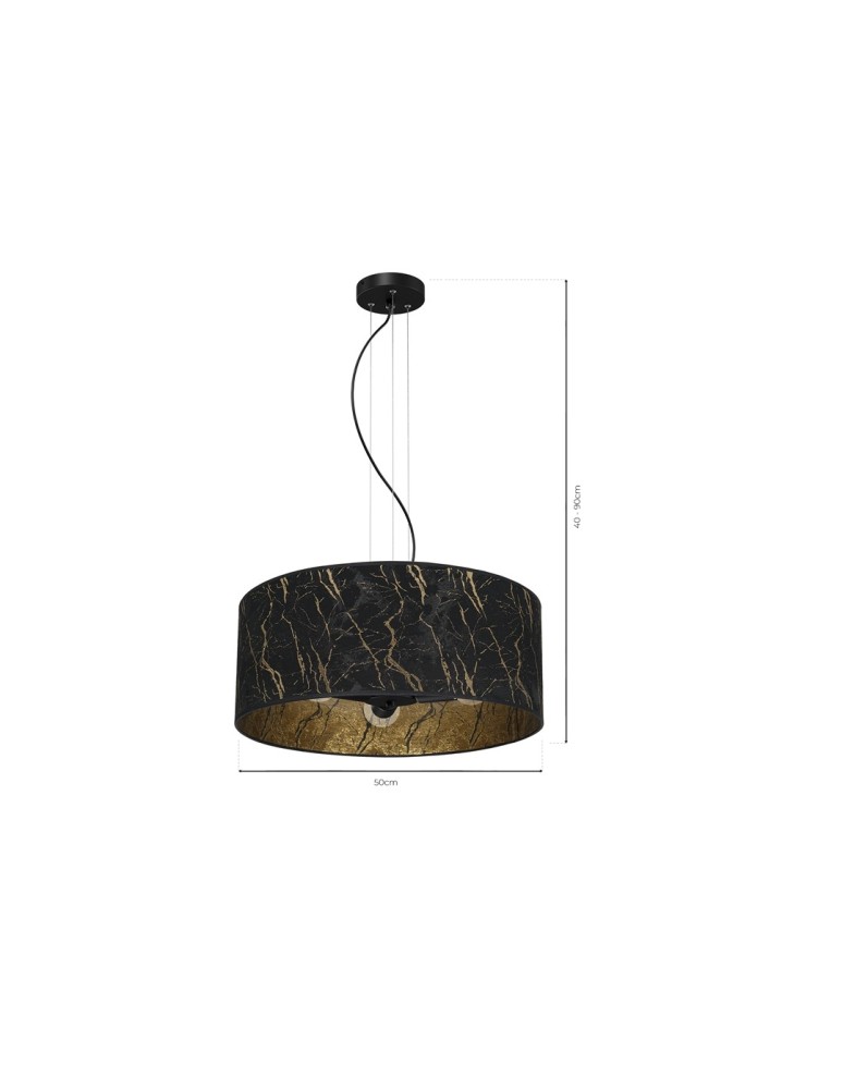 Product categories - Milagro SENSO Black/Gold 3xE27 pendant lamp MLP7298 - product kolory-swiatla.pl 9